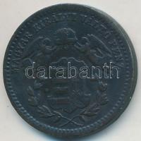 1872KB 1kr Cu "Angyalos címer" T:2 Adamo: M4.1