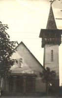 Balatonboglár, Jankovich üdülőtelepi katolikus templom, Regény Foto Balatonlelle / photo (gyűrődésnyom / crease)