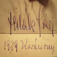 Fedák Sári: Útközben. Beszélgetés a barátommal. 1-2. kötet. Szerző által aláírt példány! Budapest, 1...