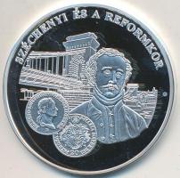 DN "A magyar pénz krónikája - Széchenyi és a reformkor" Ag emlékérem tanúsítvánnyal (20g/0...