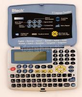 Btech Global 210, 11 nyelvű szótárgép, működik, 12x8cm