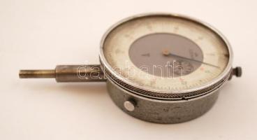 Indikátor óra, fém, d:6cm