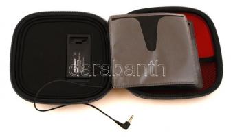 Micromaxx hangfal (telefonhoz is) CD tartóval, elemes,  működik, 16x16cm