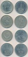 Szovjetunió 1964. 1R Cu-Ni-Zn + 1965. 1R Cu-Ni-Zn + 1970. 1R Cu-Ni-Zn (2x) + 1977. 1R Cu-Ni-Zn + 197...