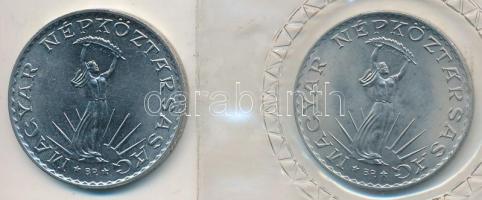 1971. 10Ft Ni + 1981. 10Ft Ni "FAO" eredeti vákumcsomagolásban T:1,1- Adamo: F9,EM63