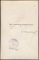 Férfi portré, "100. mozdony alkalmából" felirattal,  Magyar Államvasutak Észak Főműhelyőnö...