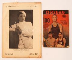 1936 a Délibáb és az Új idők olimpiai lapszámai érdekes hírekkel, összesen 2 db