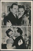 Páger Antal és Szeleczky Zita, "filmbolt" fotólap, 14x9cm