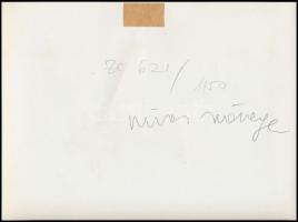 1961-1962 Hévízi gyógyfürdő, 3 db feliratozott vintage fotó, 18x24 cm