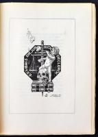 1946 A.G.Stainforth: CLX Ex-libris D'André Vlanderen. Boekuil en Karveel. Sorszámozott:198/350....