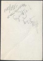 1942 Ukrajnai szélmalom előtt magyar katonák, Takács András felvétele, feliratozva, a képen törésvon...