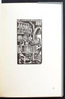 Ferenc Galambos: Ferenc Bordás Exlibris og lejlighedsgrafik. Exlibristen, 1978. Metszetekkel Illuszt...