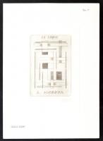 1976 Exlibris Italiani 12. XVI. Congresso Internazionale dell'Exlibris, Lisbona. Como, 1976, Ed...