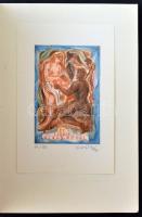 1975 Helmer Fogedgaard og Johnny Kohler: Exlibris i farver. 17. samling. Privattryk. Sorszámozott:10...