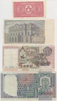 Olaszország 1914. 1L + 1969. 1000L + 1983. 5000L + 1984. 10.000L T:III
Italy 1914. 1 Lira + 1969. 1...
