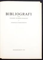 1968 Bibliografi over ungarsk exlibrislitteratur, Ungarische exlibrislitteratur. Frederikshavn, 1968. Sorszámozott: 22/50, 30x21cm. 1968 Bibliografi over ungarsk exlibrislitteratur, Ungarische exlibrislitteratur. Frederikshavn, 1968. Catalogues, on the topic of bookplates and other printmaking studies