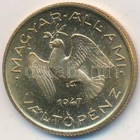 1947. 10f "citromsárga" T:2 Adamo F3