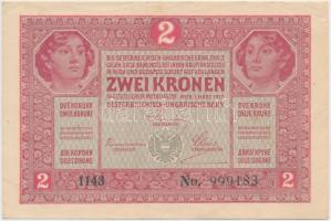 1917. 2K valószínűleg hamis "A Magyar Szent Korona Országainak Vörös Kereszt Egylete" bély...