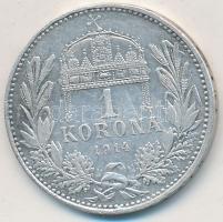 1914KB 1K Ag "Ferenc József" T:2 k. Adamo K5.1