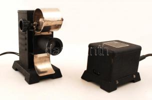 Lemezárugyár diavetítő leírással, csatlakozóval, jó állapotban, saját dobozában, működő, jó állapotban