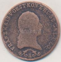 Ausztria 1812A 3kr Cu "I. Ferenc" T:3,3- Austria 1812A 3 Kreuzer Cu "Franz I" C:...