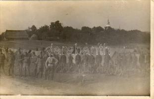 Lányfalu Militärlager Foto AK (EK)