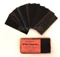 cca 1910 Katonai sztereó negatívok és diapozitívok, 11 db üveglemez, 6x13 cm