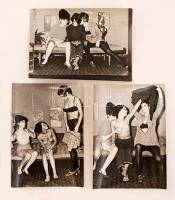 3 db erotikus fotó, 18×13 cm