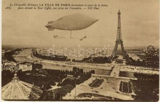 Paris with Zeppelin baloon