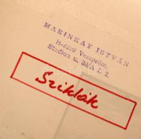 cca 1984 Marinkay István: Sziklák, pecséttel jelzett vintage fotóművészeti alkotás, kiállítási emlék...