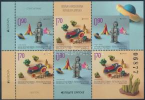 Europa CEPT, Történelmi játékok bélyegfüzetlap, Europa CEPT, Historical Games stamp-booklet sheet