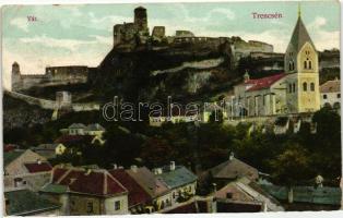 Trencsén, Trencin; vár/ castle (EK)