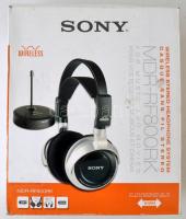 Sony MDR-RF800RK vezeték nélküli fejhallgató, leírással, tartozékokkal, saját dobozában, jó állapotb...