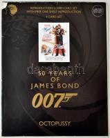 James Bond plakát reprodukciók, 9db, 36x28cm