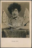 Angelo Photo: Fedák Sári (1879-1955) magyar színművésznő, fotólap, 14x9,5 cm