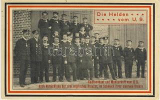 The heroes of U-9 submarine