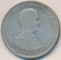1930. 5P Ag "Horthy jobbra" T:3 Adamo P8