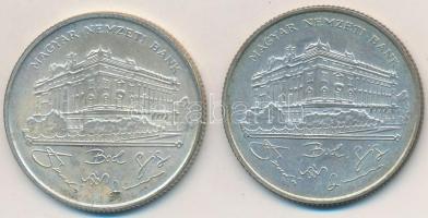 1993. 200Ft Ag "MNB" (2x) T:2