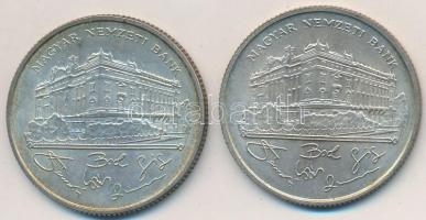 1993. 200Ft Ag "MNB" (2x) T:2