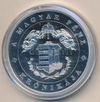 DN "A magyar pénz krónikája - Zsigmond, a konstanzi zsinat atyja" Ag emlékérem tanúsítvánn...