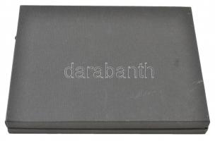 Érmetartó kazetta kivehető tálcával, 24 férőhellyel, használt, kissé kopott állapotban