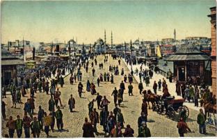 Constantinople, Le nouveau pont / bridge (EK)