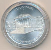 1956. 10Ft Ag "10 éves a Forint" T:1-,2