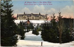 Tátra, Palota szálloda télen / hotel in winter  (EK)