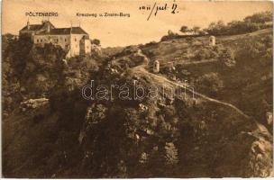 Znojmo, Znaim; Kreuzweg, Burg, Pöltenberg (fa)