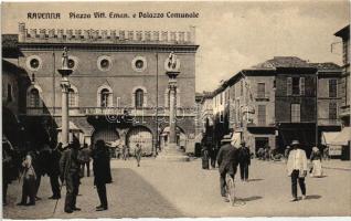 Ravenna, Piazza Vittorio Emanuel, Palazzo Comunale / square, palace