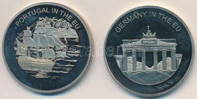 Máltai Lovagrend 2004. 100L "Portugália az EU-ban" + 2004. 100L "Németország az EU-ba...