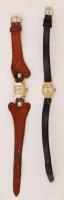 2 db női karóra (Cuaba, Royana), bőr szíjakkal, nem működnek
