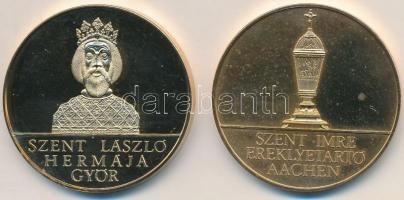 Fülöp Zoltán (1951-) DN "Szent Imre herceg kemény tisztaságát / Szent Imre ereklyetartó Aachen&...