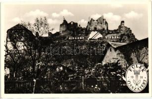 Fülek, Filakovo; vár, irredenta felirattal / castle